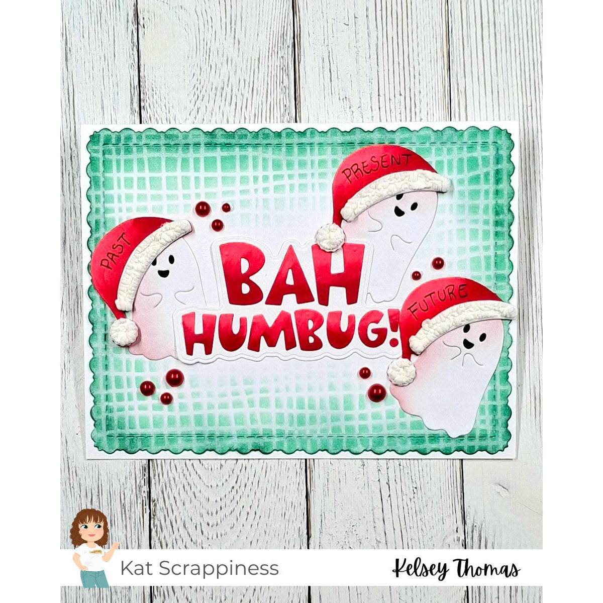 Grouchy Bah Humbug Shadow Sentiment Craft Dies