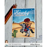 Cowboy Quokka 6x8 Stamps