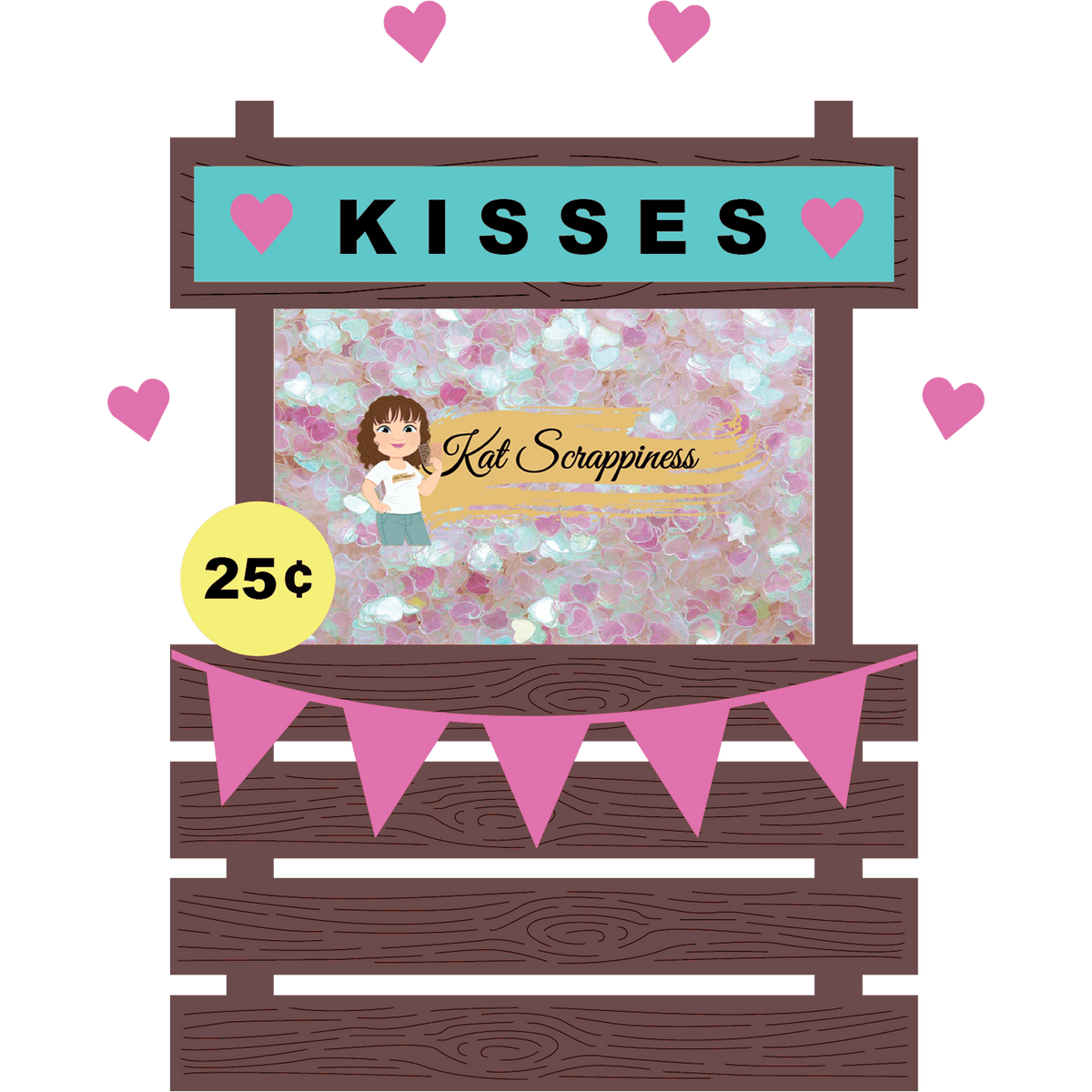 Kissing Booth Craft Dies