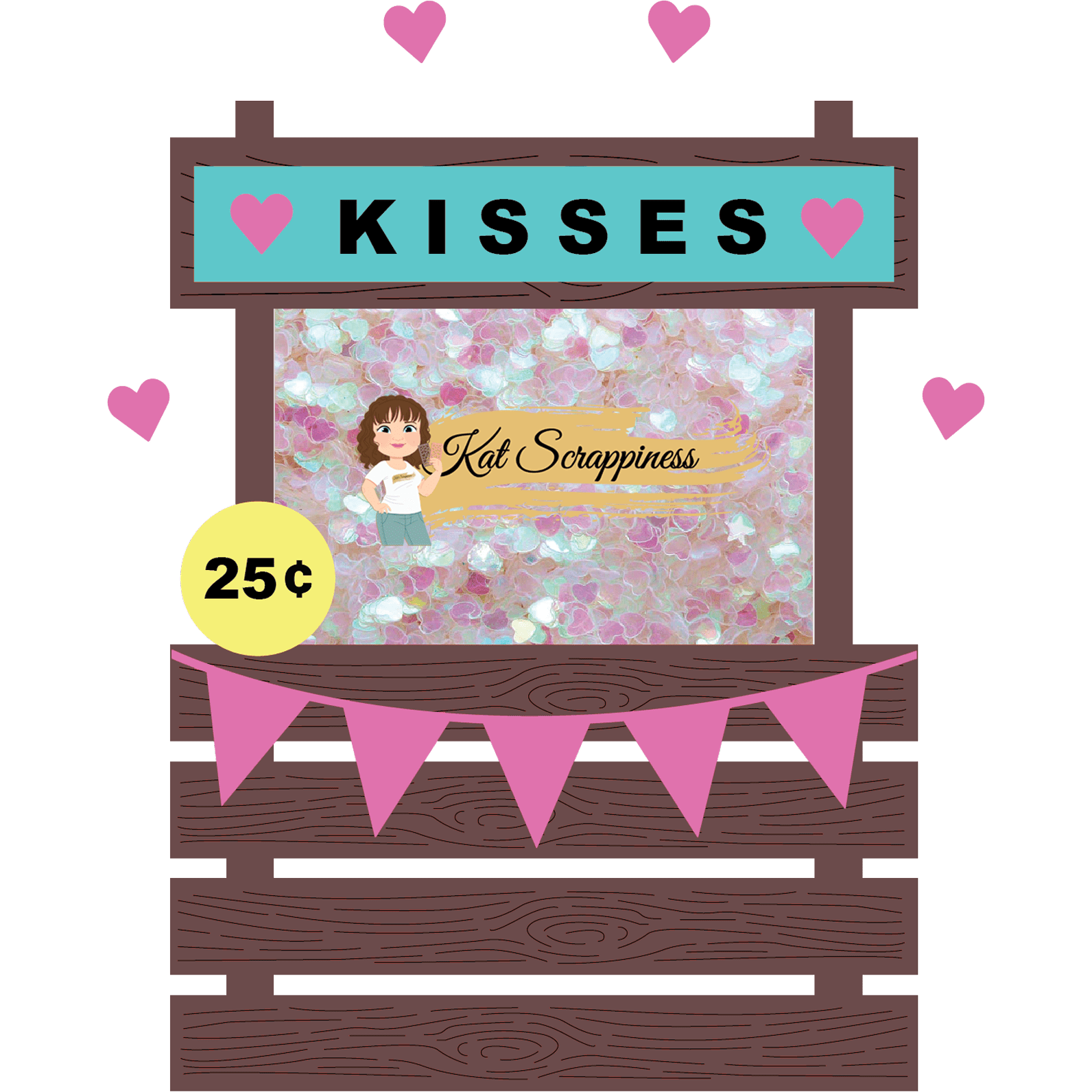 Kissing Booth Craft Dies New Release Kat Scrappiness