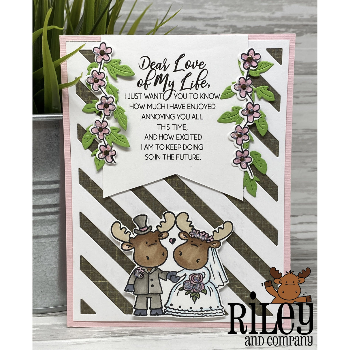 Dear Love of My Life Cling Stamp by Riley & Co