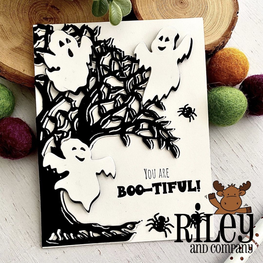 You are Boo-Tiful Cling Stamp by Riley &amp; Co