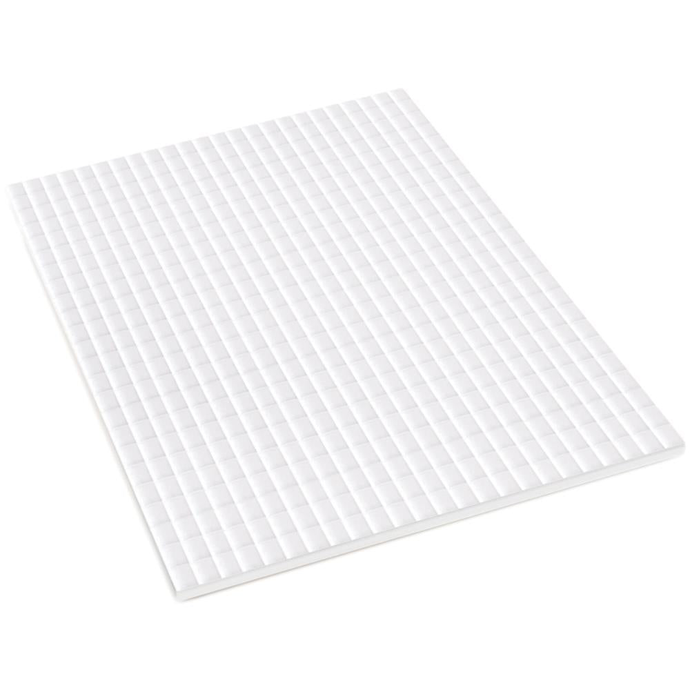 3D Foam Squares Scrapbook Adhesives .25inches & .5 Inches White or