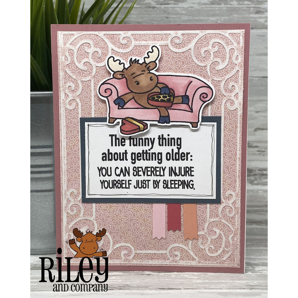 Sleeping Injuries Cling Stamp by Riley & Co