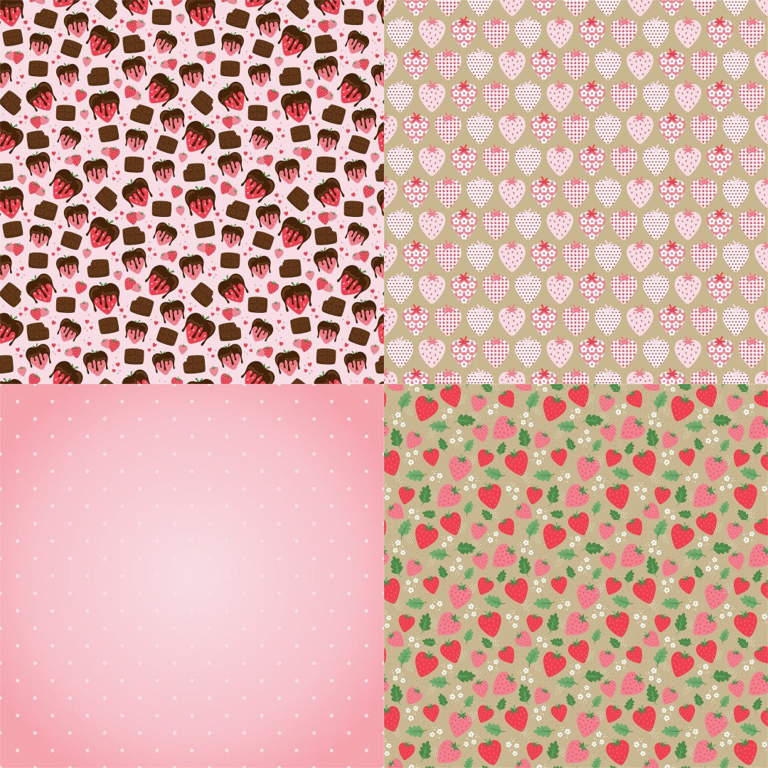 Berry Sweet 6x6 Paper Pad