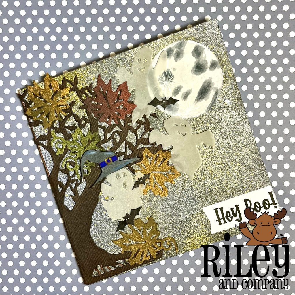 Hey Boo! Cling Stamp by Riley & Co