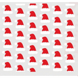 Layered Santa Hats 6x6 Stencil Set 2pk -