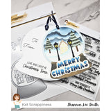Winter Wonderland Snow Globe Shaker Craft Dies