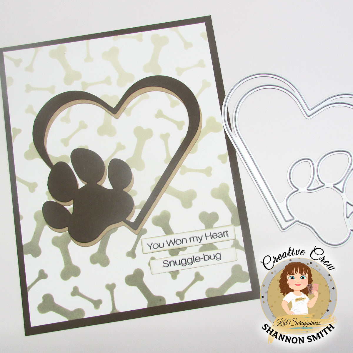 Pawsome Love Craft Die - New Release!