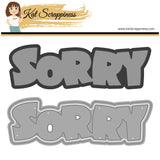 (Chunky) SORRY Shadow Sentiment Craft Dies