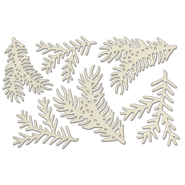 Spruce Sprigs Chipboard Embellishments