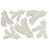 Spruce Sprigs Chipboard Embellishments