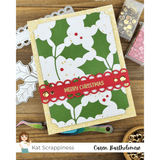 Christmas Holly Craft Dies