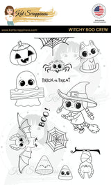 Witchy Boo Crew Stamp Set