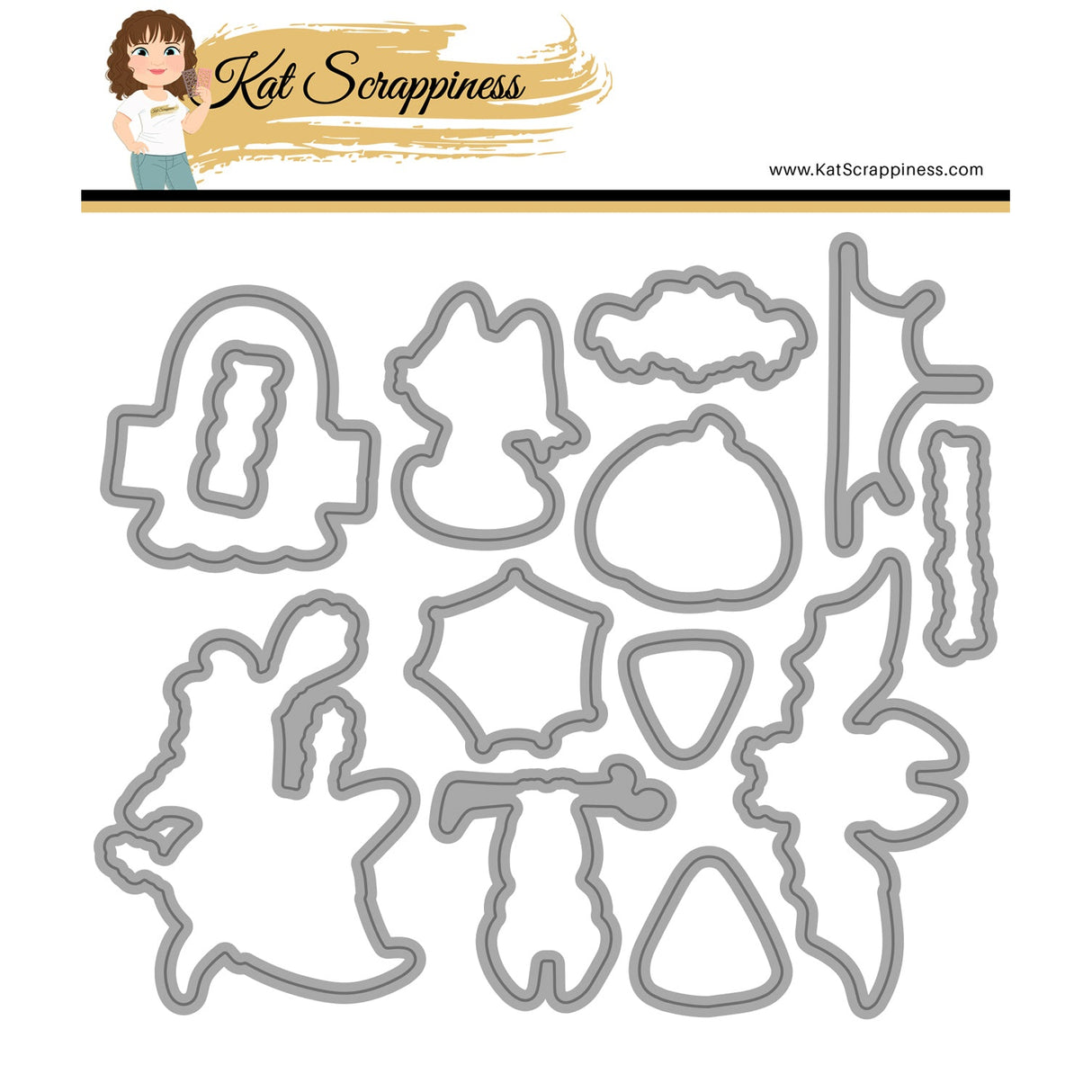 Witchy Boo Crew Coordinating Craft Dies