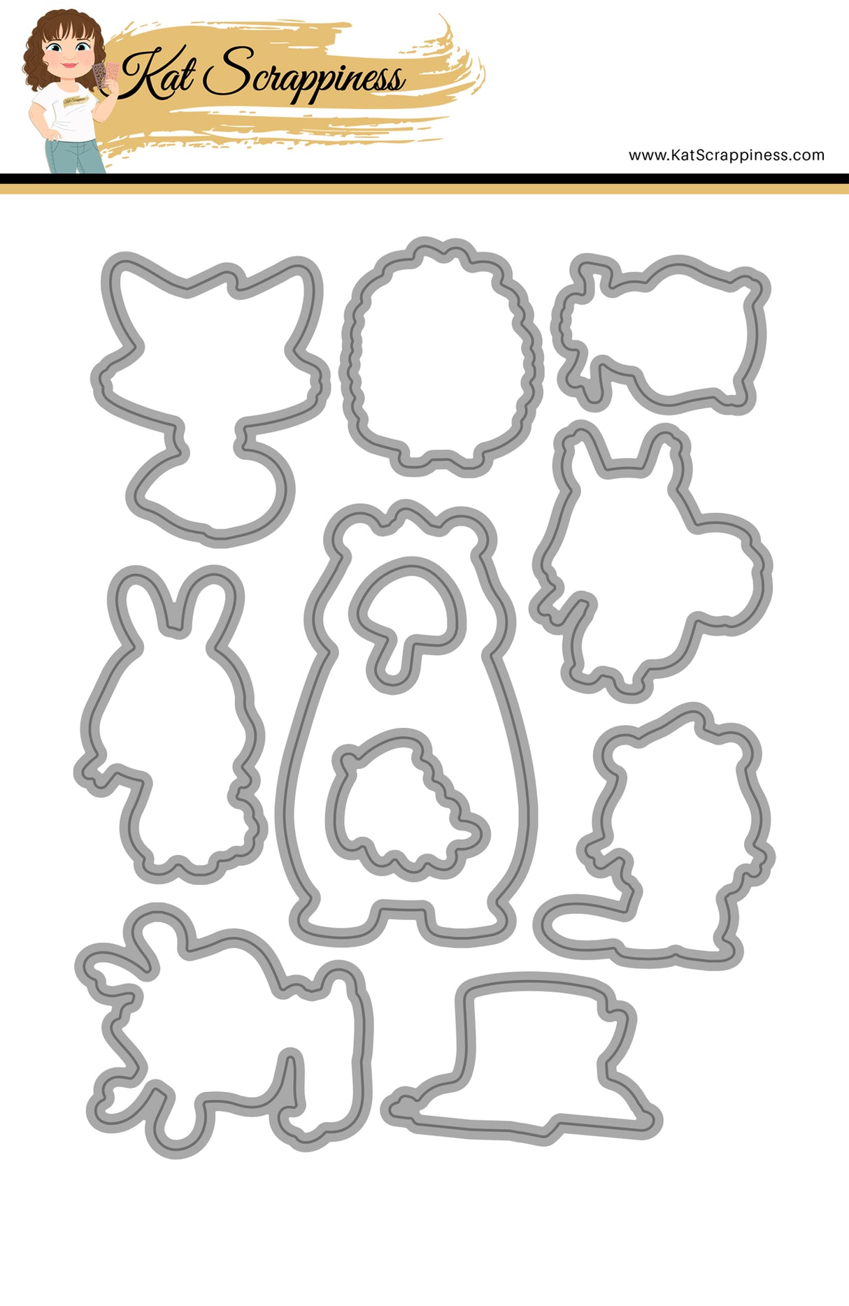 Woodland Critters Coordinating Dies