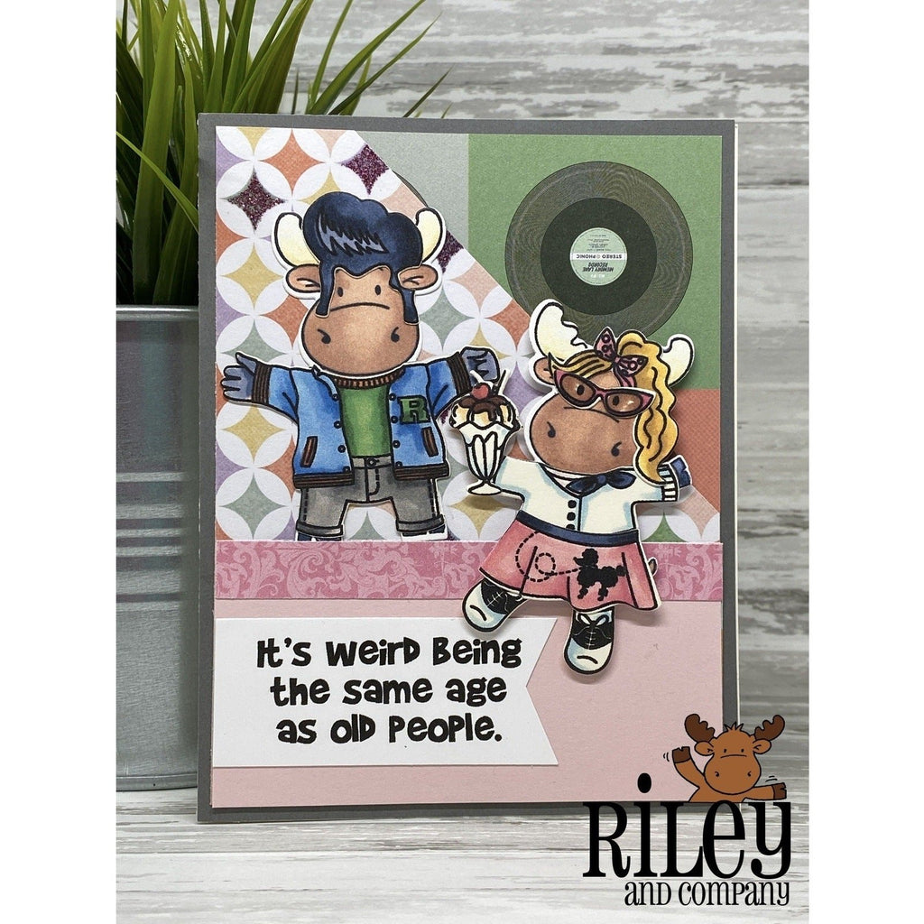 It's Weird Cling Stamp by Riley & Co