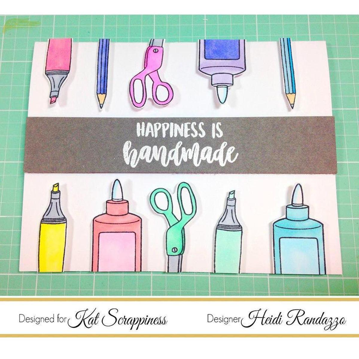 Crafters Gonna Craft 4x6 Clear Stamp Set