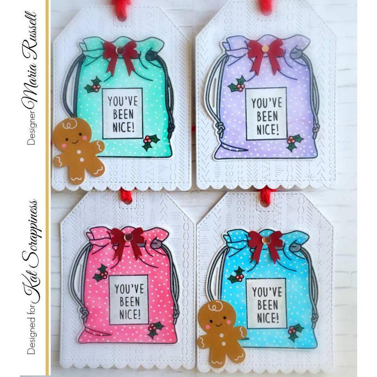 Stitched Scalloped Nesting Tags Dies by Kat Scrappiness - Kat Scrappiness