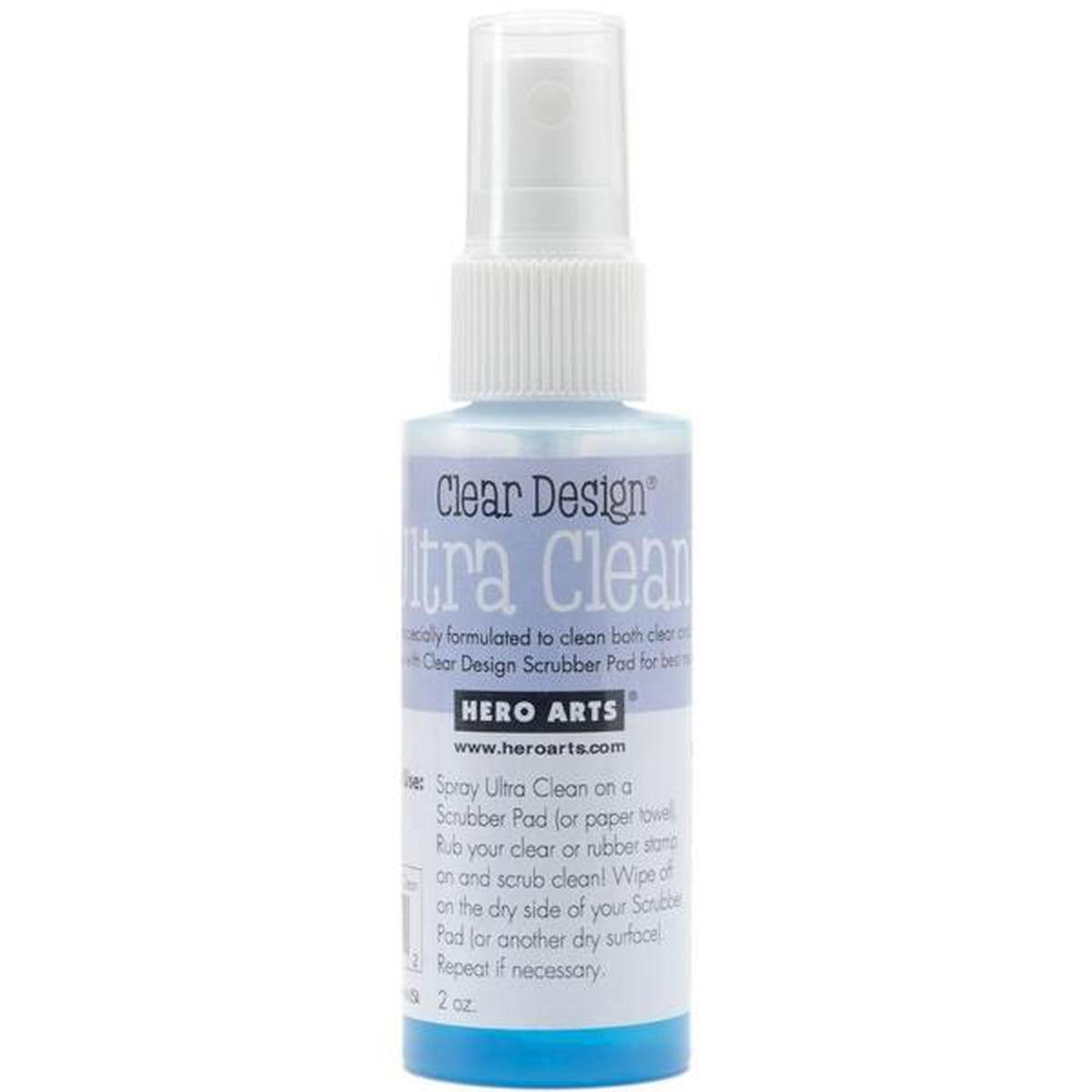 Hero Arts Ultra Clean Spray Stamp Cleaner 2oz - Kat Scrappiness