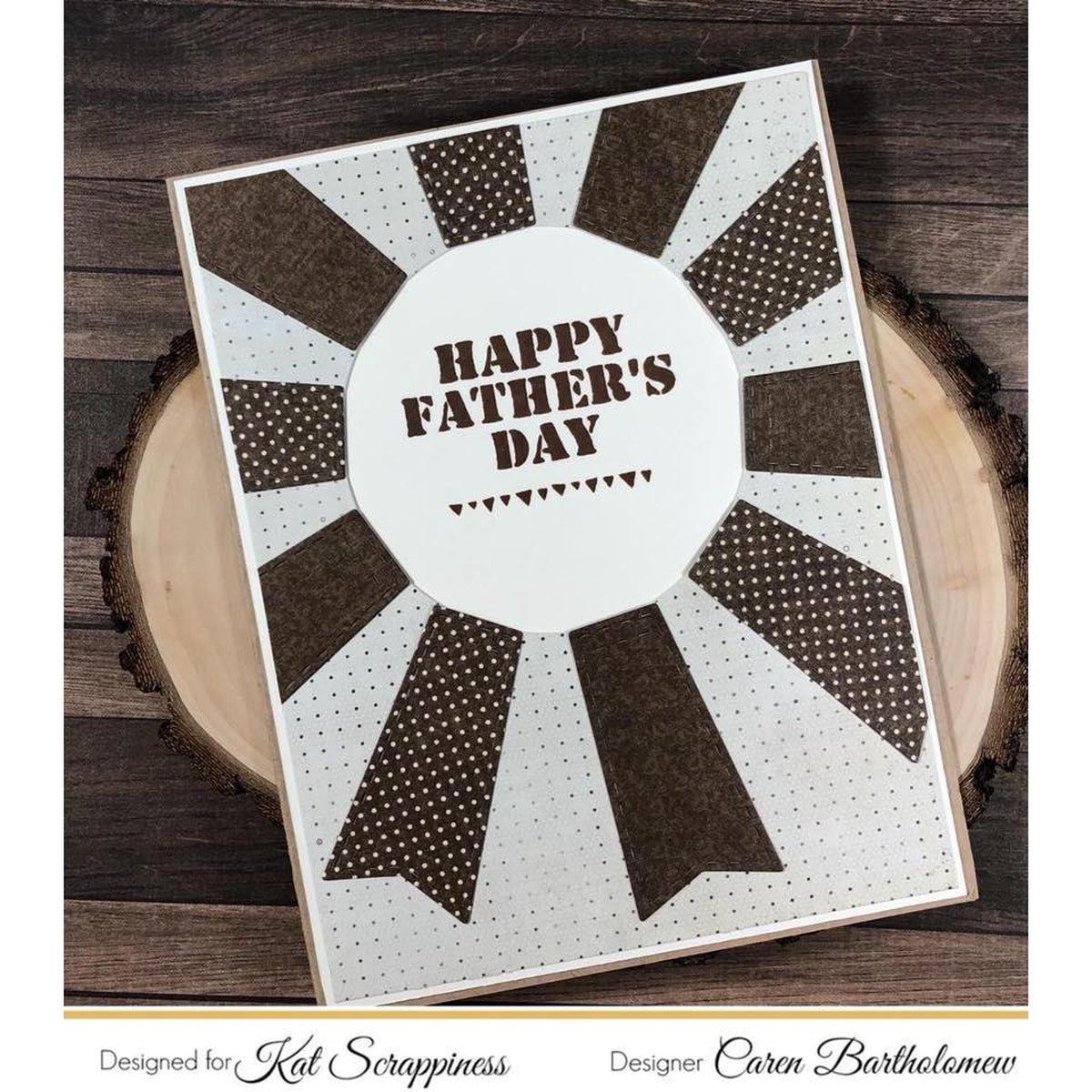Dad&#39;s Tools - 6&quot;X8&quot; Layered Stamp Set by Kat Scrappiness - Kat Scrappiness