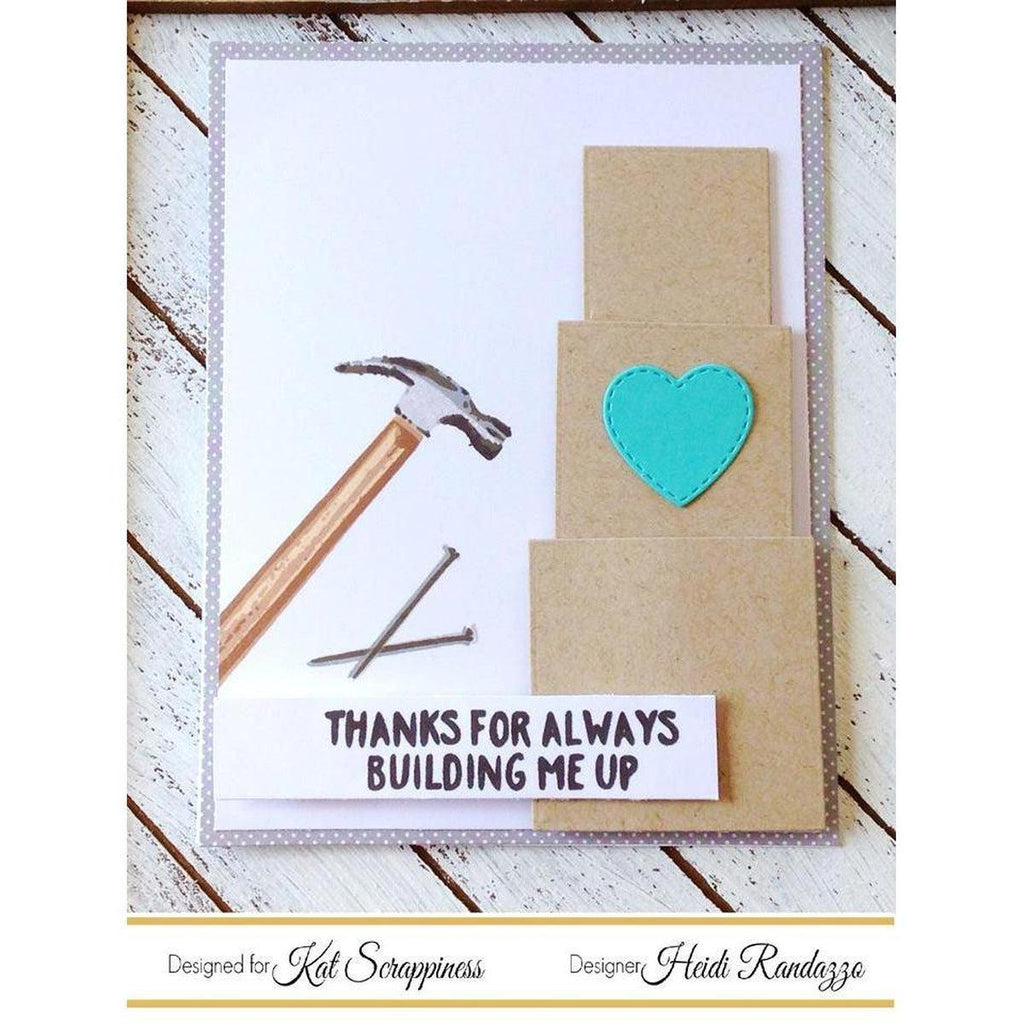 Dad's Tools - 6"X8" Layered Stamp Set by Kat Scrappiness - Kat Scrappiness