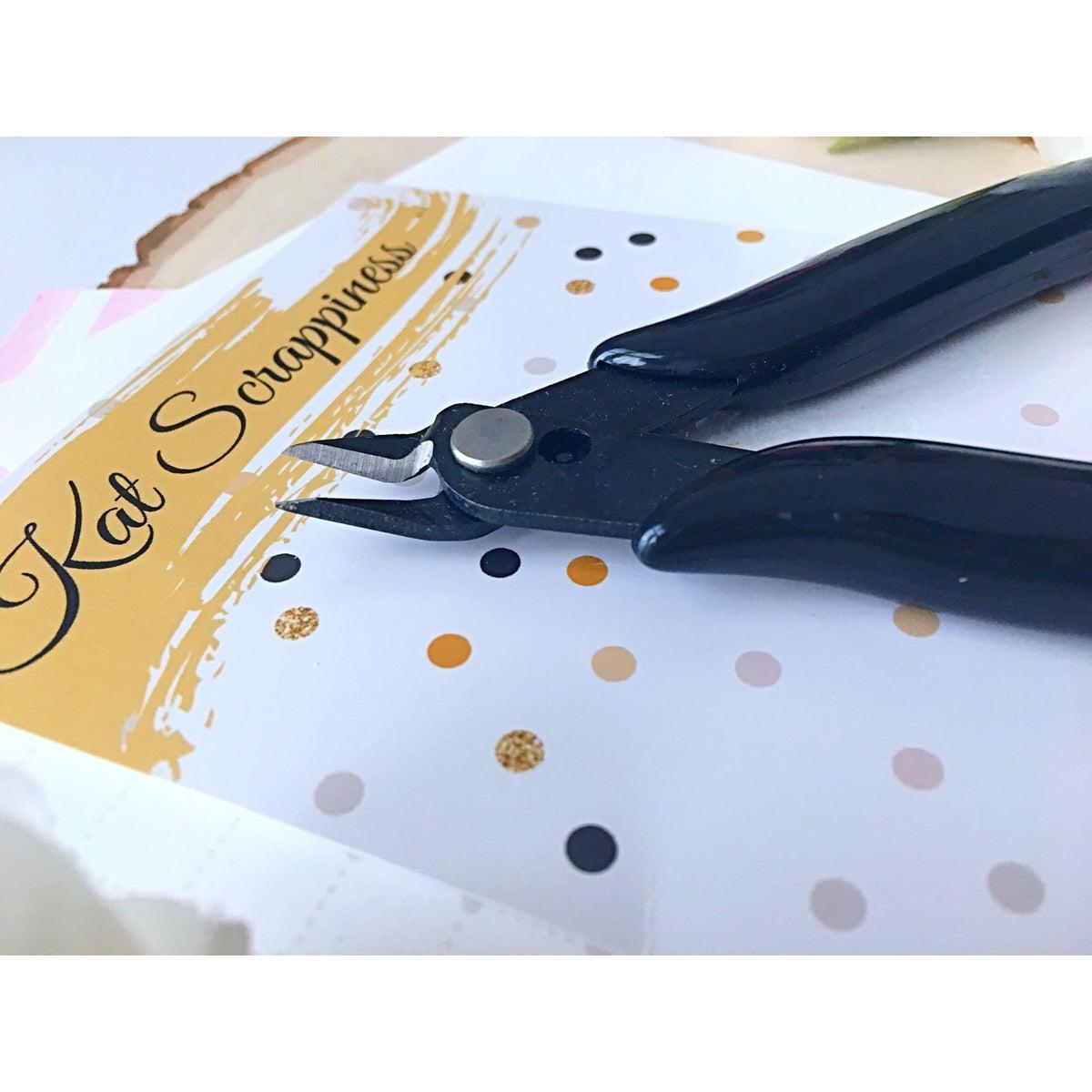 Metal Die Side Snips by Kat Scrappiness - Kat Scrappiness