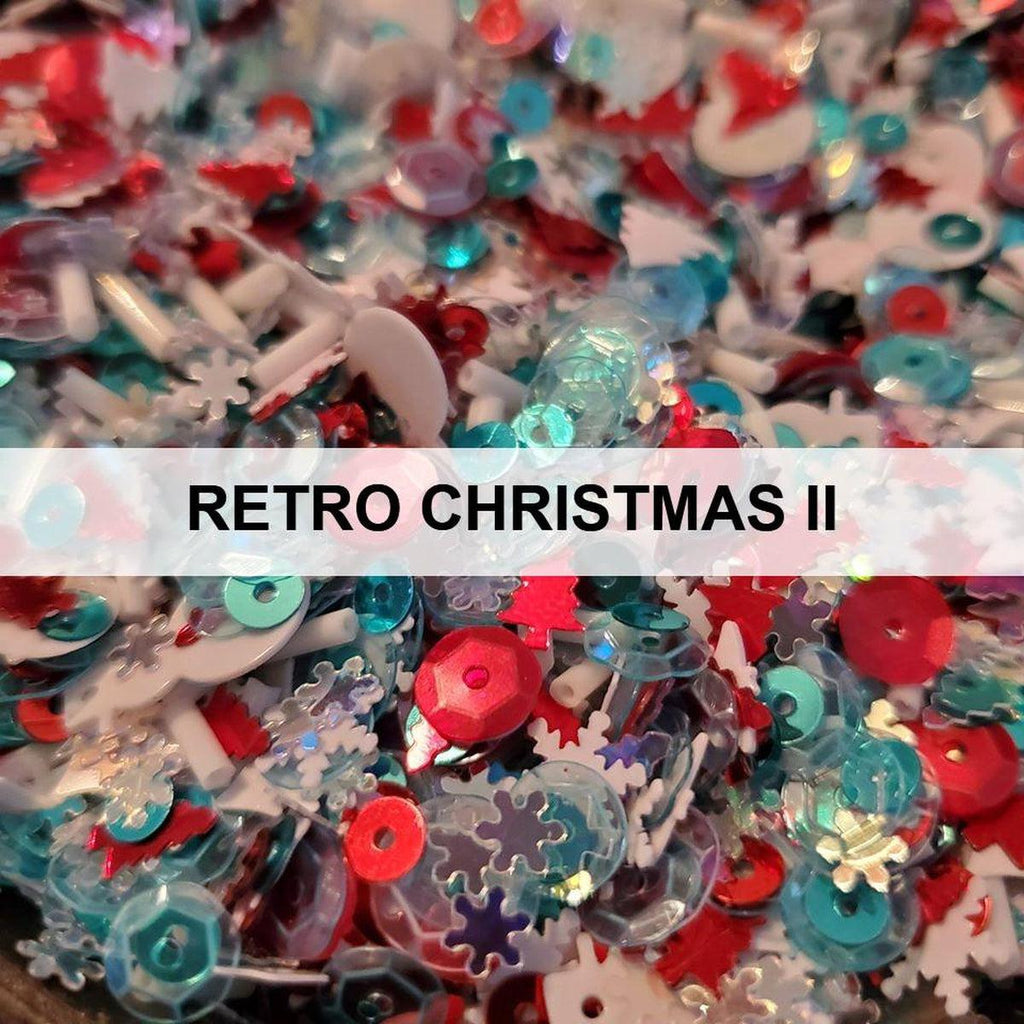 Retro Christmas II Sequin Mix - Kat Scrappiness