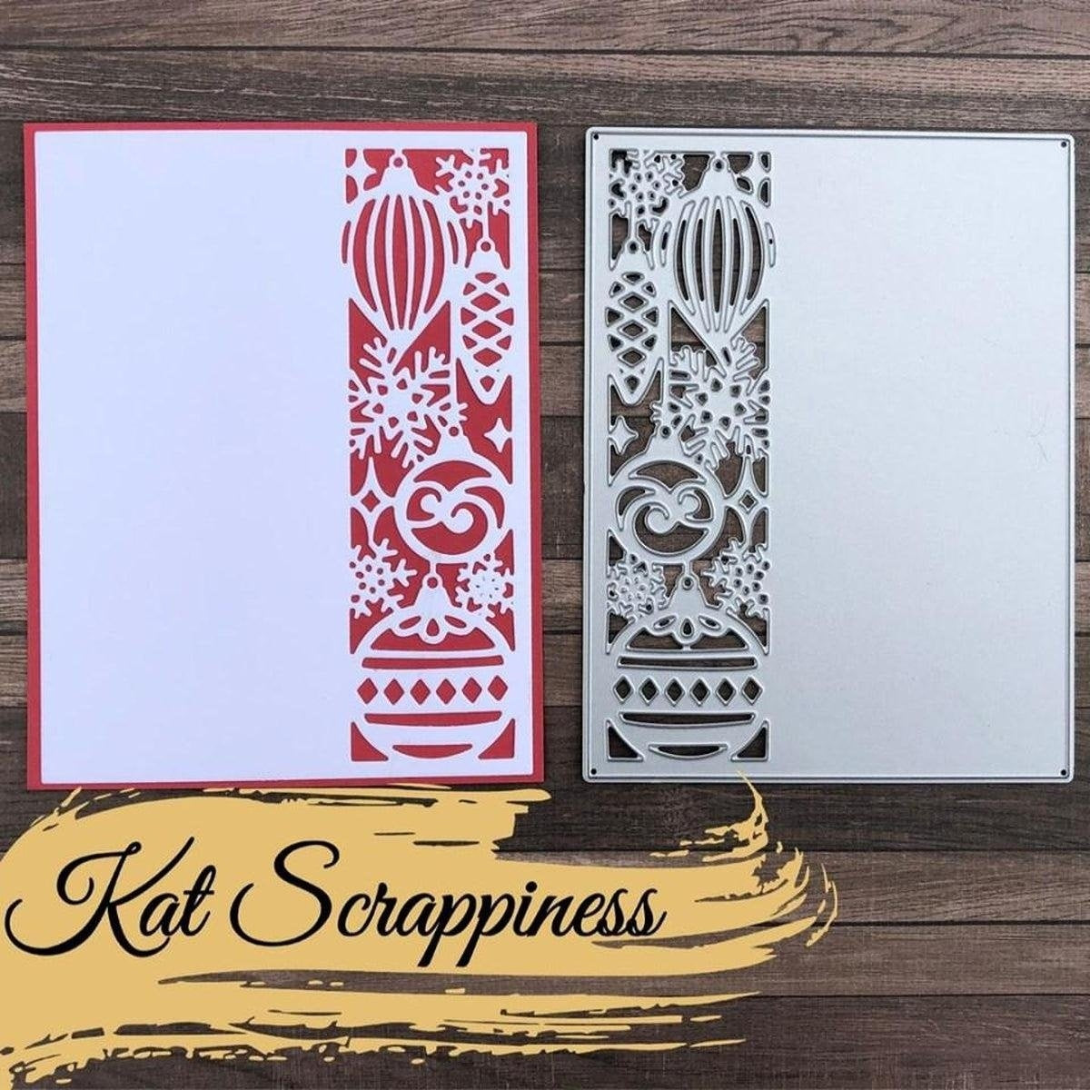 Ornament Strip Cover Plate Die by Kat Scrappiness - Kat Scrappiness