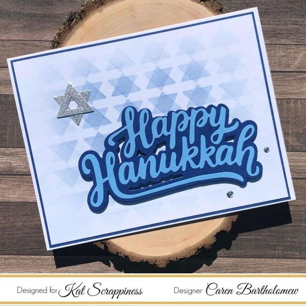 Happy Hanukkah w/Shadow Die by Kat Scrappiness - Kat Scrappiness