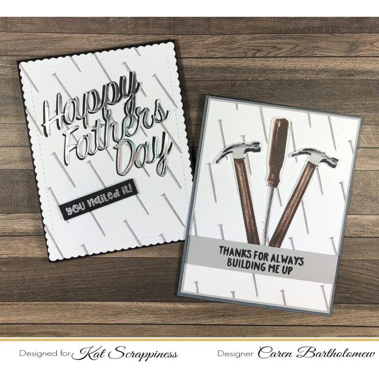 Dad&#39;s Tools - 6&quot;X8&quot; Layered Stamp Set - CLEARANCE - RETIRING!  - CLEARANCE!
