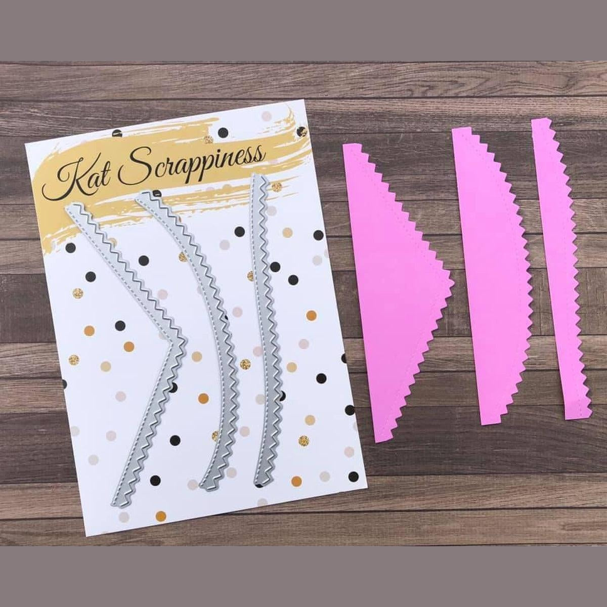 Zig Zag Border Dies by Kat Scrappiness - Kat Scrappiness