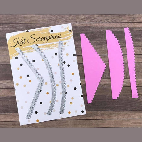 Zig Zag Border Dies by Kat Scrappiness - Kat Scrappiness