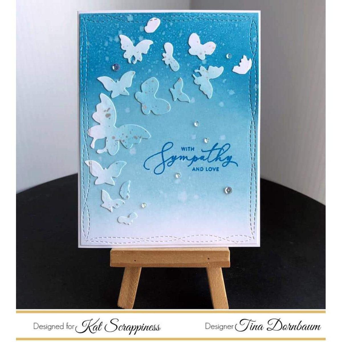 Butterfly Backdrop Die by Kat Scrappiness - Kat Scrappiness