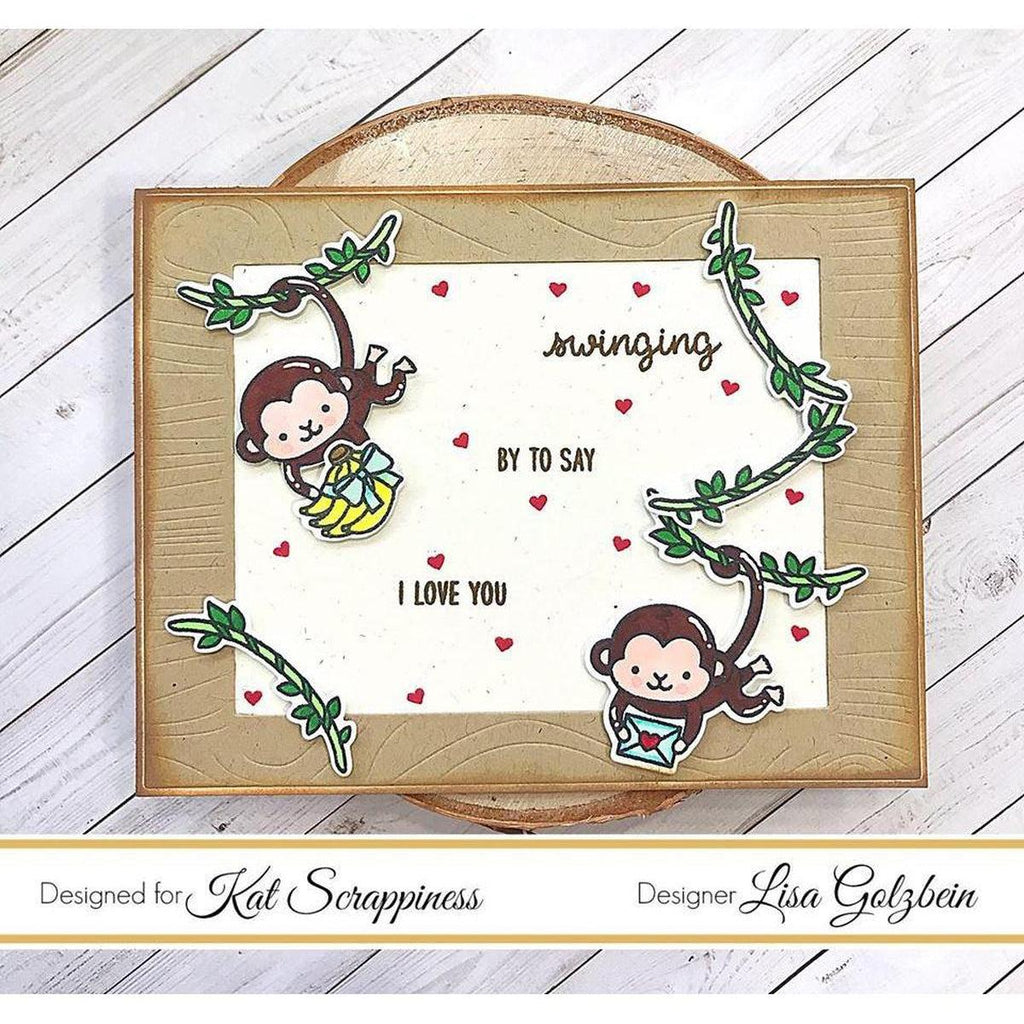 Wood Grain Frame Die by Kat Scrappiness - Kat Scrappiness