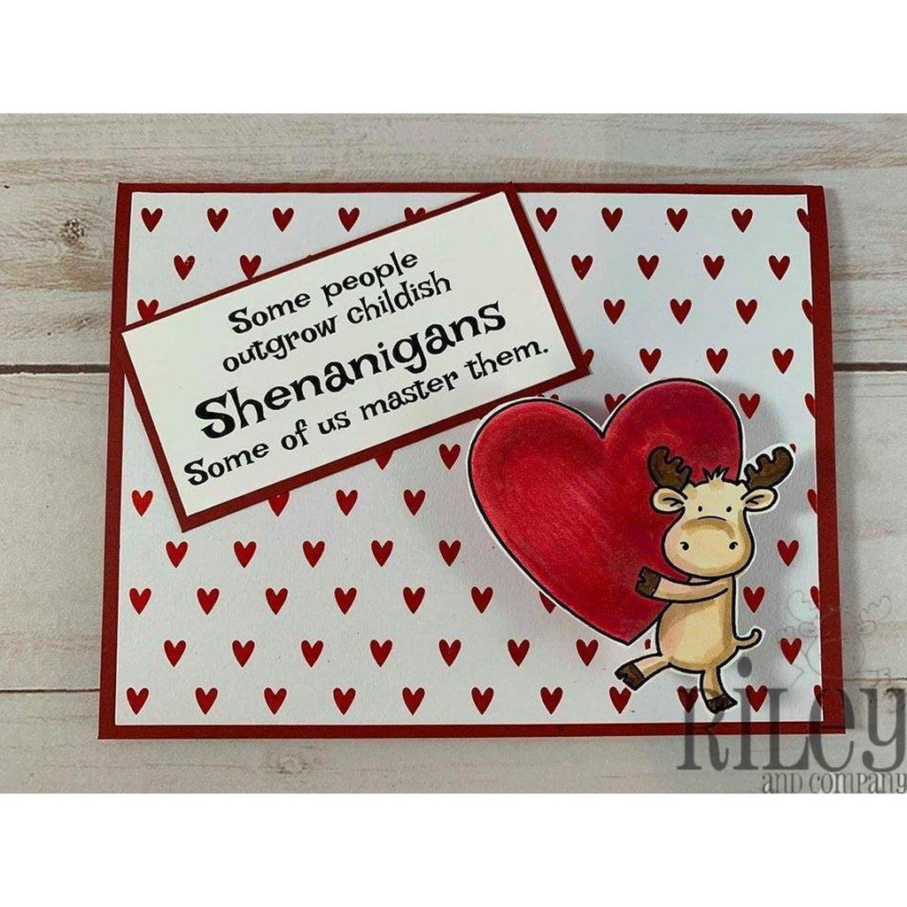 Master Shenanigans Cling Stamp by Riley & Co - Kat Scrappiness