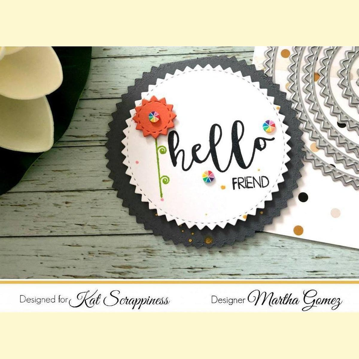 Zig Zag Circle Dies by Kat Scrappiness - Kat Scrappiness
