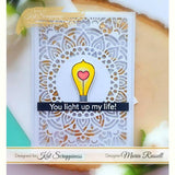 Medallion Coverplate Die by Kat Scrappiness - Kat Scrappiness