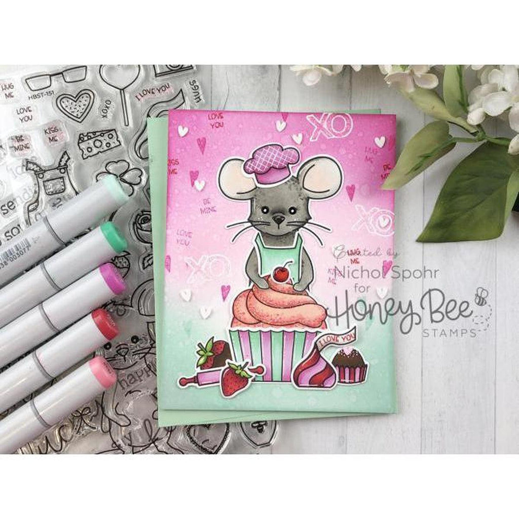 Dip it in Chocolate Cling Stamp by Riley & Co - Kat Scrappiness