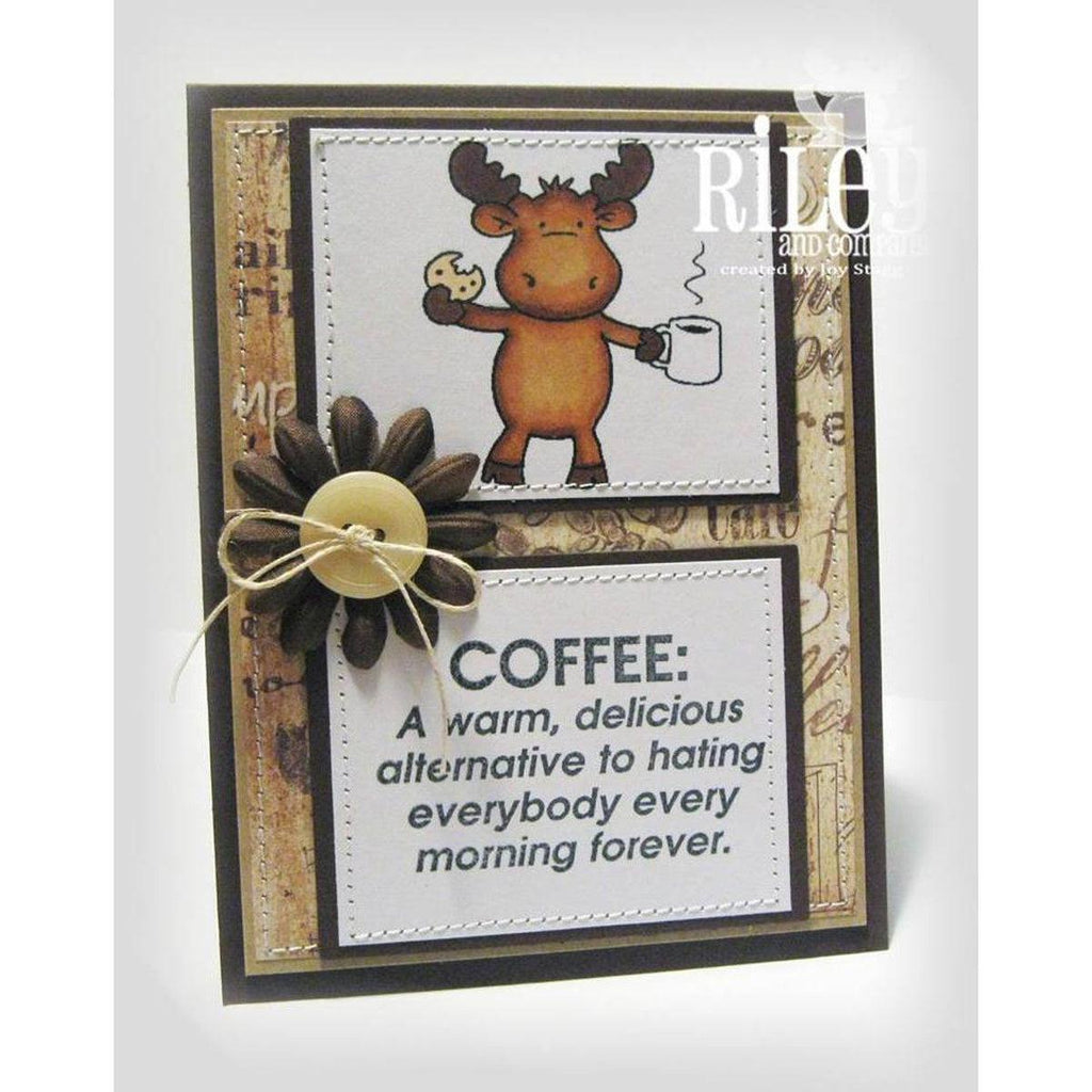 Hating Everybody Cling Stamp by Riley & Co - Kat Scrappiness