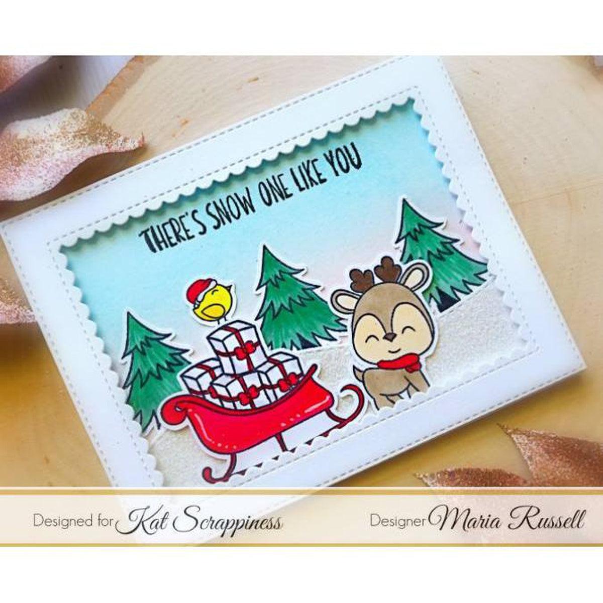 &quot;Merry Critters&quot; Stamp Set by Kat Scrappiness - Kat Scrappiness