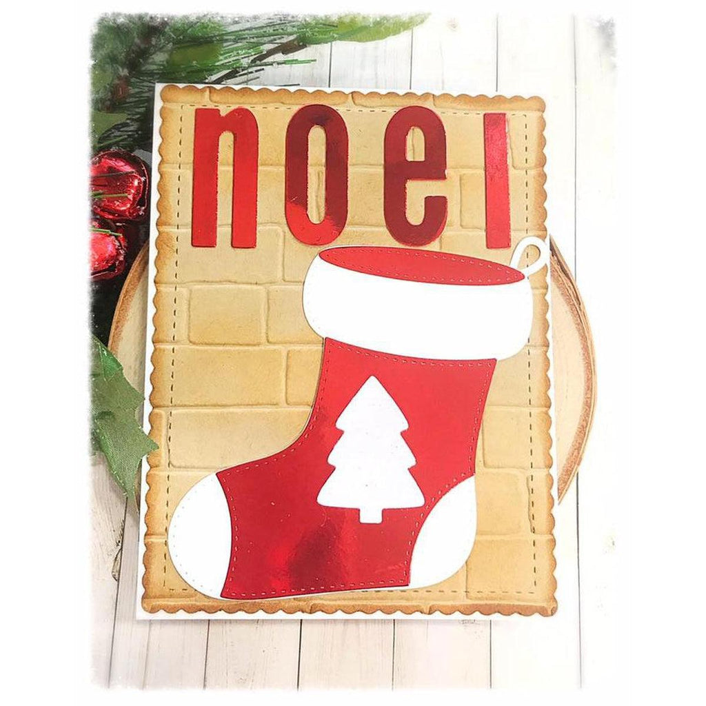 Build a Stocking (Christmas) Dies by Kat Scrappiness - Kat Scrappiness