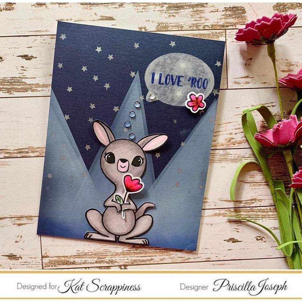 "Hoppy For You" Stamp Set by Kat Scrappiness - Kat Scrappiness