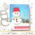 Stitched & Layered Snowman Die by Kat Scrappiness - Kat Scrappiness