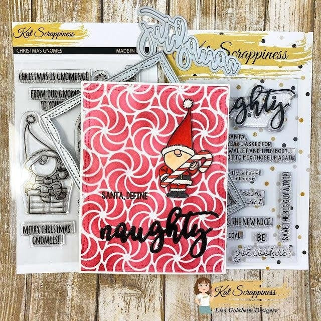 Naughty Clear Stamp Set