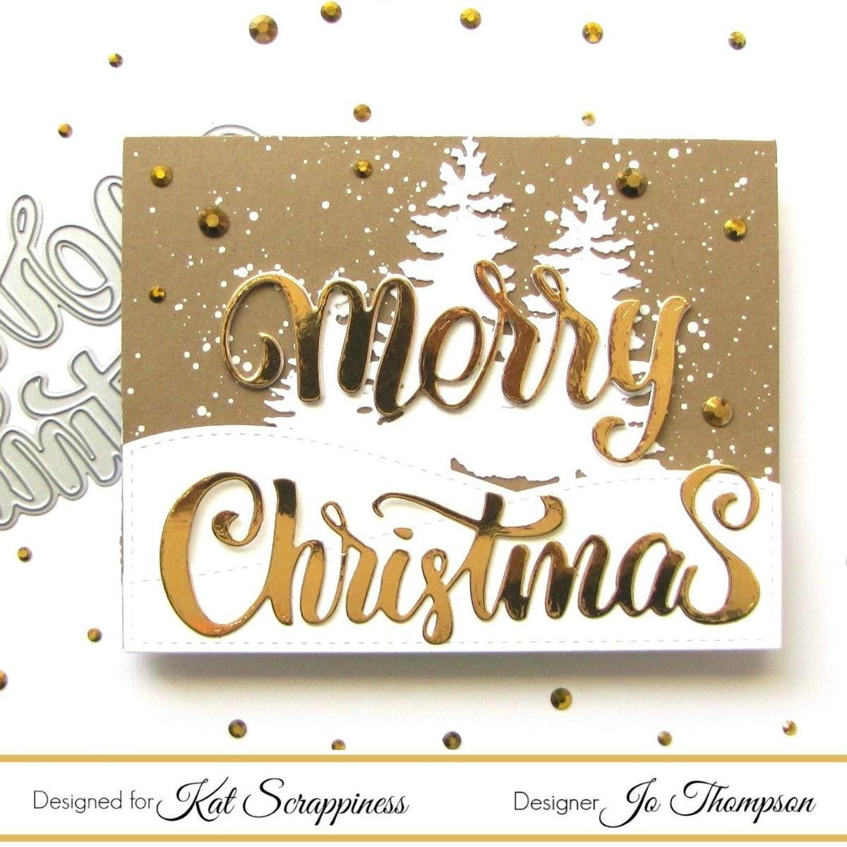 Merry Christmas w/Shadow Die by Kat Scrappiness - Kat Scrappiness