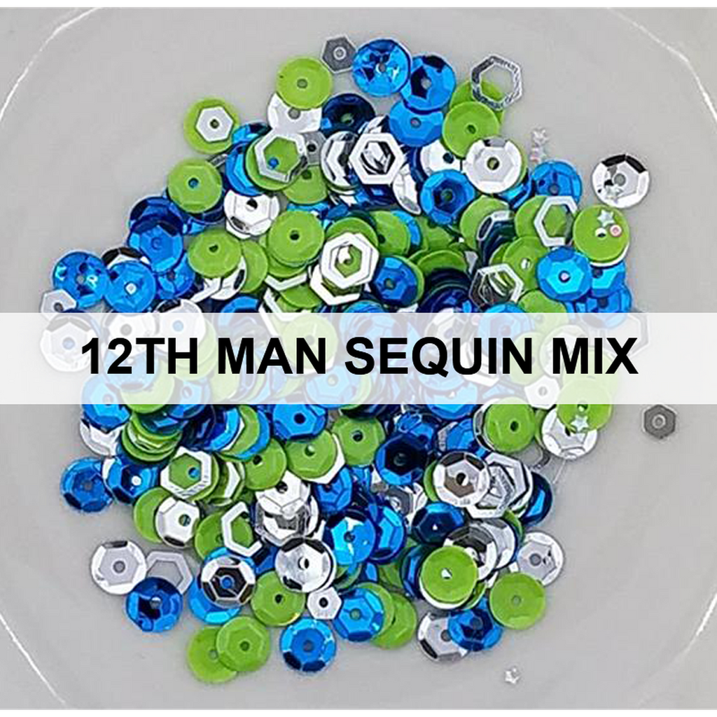 12th Man Sequin Mix - Kat Scrappiness