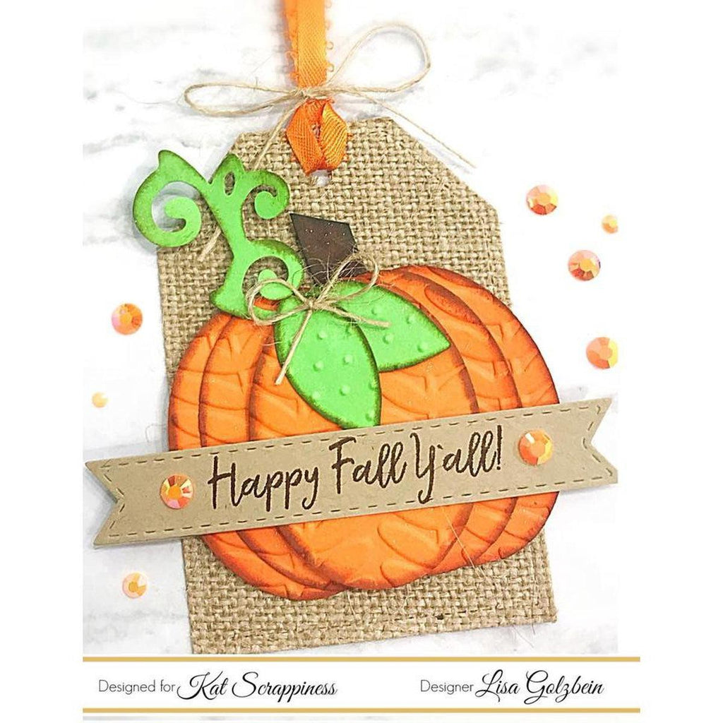 "Happy Fall Y'all" Stamp Set by Kat Scrappiness - Kat Scrappiness