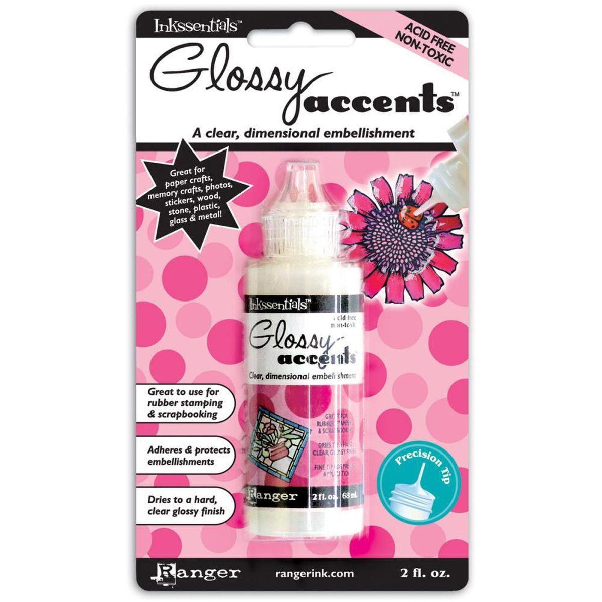Ranger Glossy Accents 2oz - Kat Scrappiness