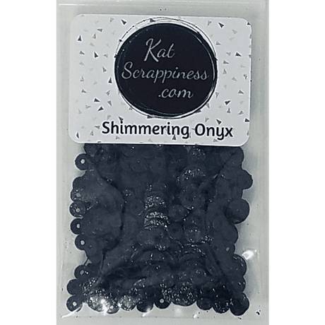 Shimmering Onyx Sequin Mix - Kat Scrappiness
